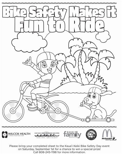 coloring pages water safety dejanato