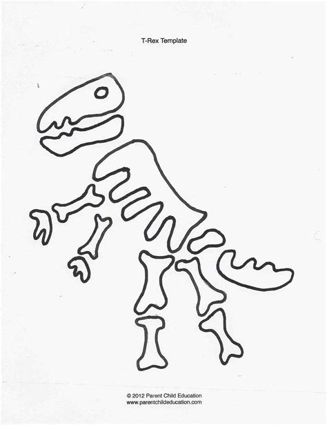 dinosaur skeleton printable printable word searches