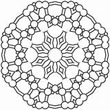 Mandala Cerchi Archzine Stampare Geometriche Cerchio Facile sketch template