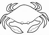 Crab Outline Coloring Crabs Printable Pattern Horseshoe Drawing Pages Line Hermit Patterns Clipartmag Getdrawings Print Blue Getcolorings Kids Jellyfish sketch template