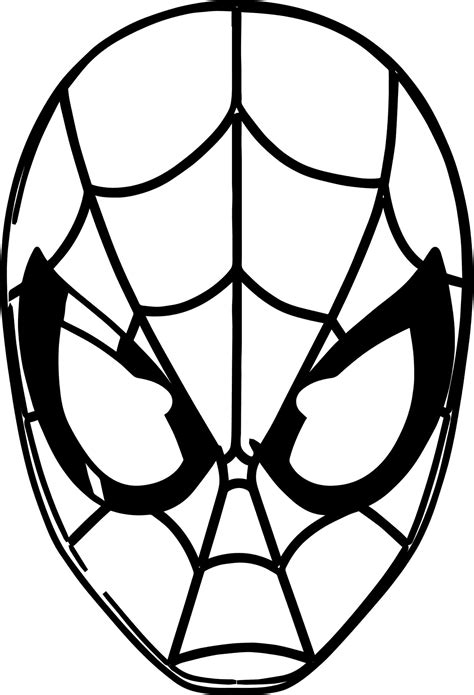 spider man mask templates printable