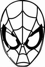 Spiderman Mask Coloring Printable Clipart Face Templates Contest Template Pages Clipground Kittybabylove Hero Super Source sketch template