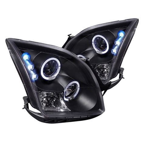 spec  ford fusion   black dual halo projector led headlights