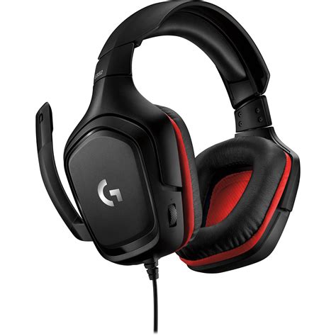 logitech   wired stereo gaming headset   bh photo