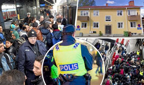 europe migrant crisis refugees sweden tensions