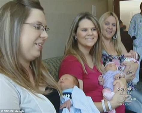 thrice as nice two siblings give birth on same day
