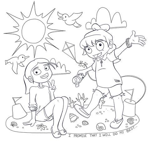 girlguiding colouring pages ideas colouring pages girl scouts
