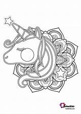 Mandala Unicorn Coloring Kids Bubakids Cute Pages Hello Let Creative Only Animal Ads Google sketch template