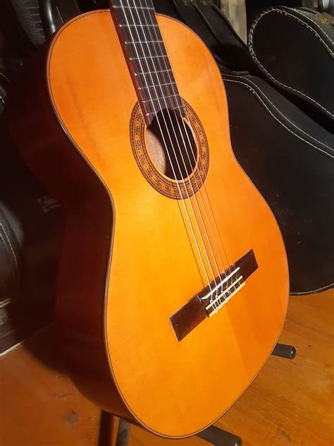 vintage el degas classical acoustic guitar model f4c mij reverb