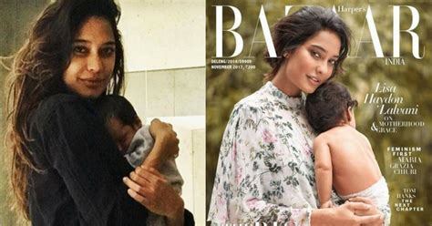 Lisa Haydon Looks Adorable As She Poses With Her 5 Month Old Son Zack