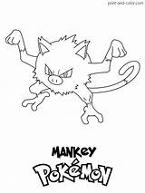 Mankey sketch template