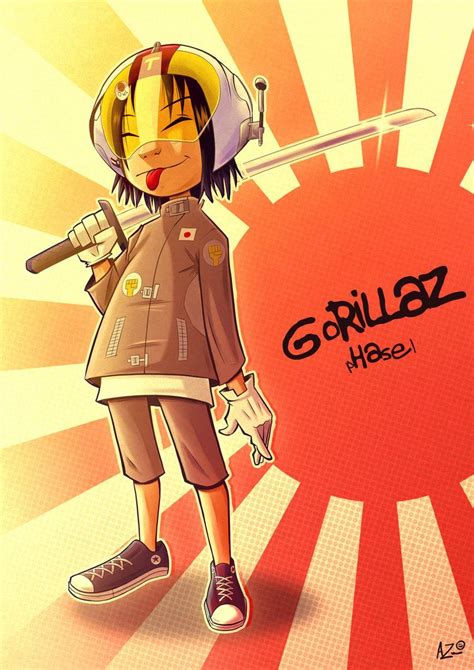 Gorillaz Noodle Phase 1 By Amaruzeichner Gorillaz Gorillaz Noodle