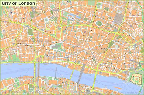 city  london map