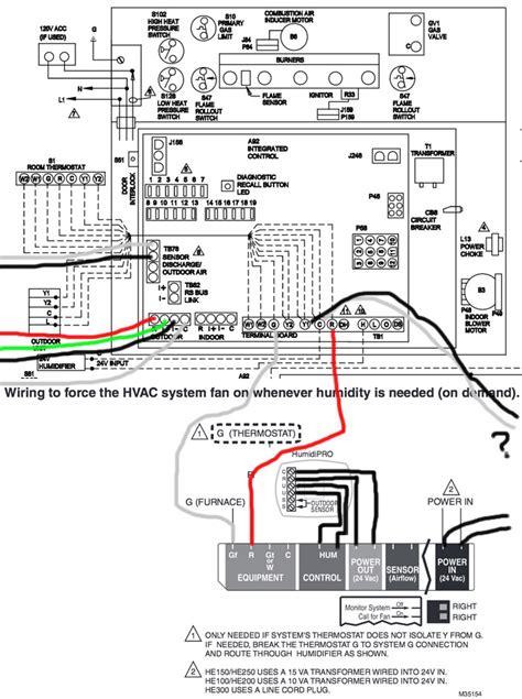 honeywell power humidifier wiring diagram motor wiring diagram