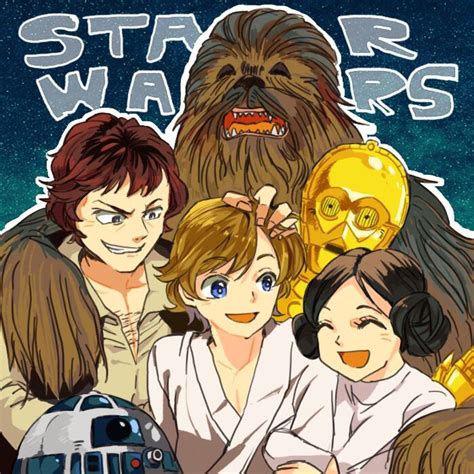 Princess Leia Organa Solo Luke Skywalker R2 D2 Han Solo C 3po And