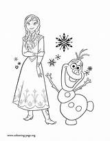 Coloring Frozen Pages Anna Olaf Princess Disney Elsa Color Valentine Print Friend Her Printable A4 Amazing Enjoy Drawing Colouring Kids sketch template