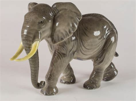 rare goebel porcelain elephant  la loveantiquescom