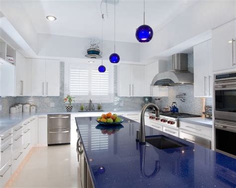 Blue Quartz Countertop | Houzz