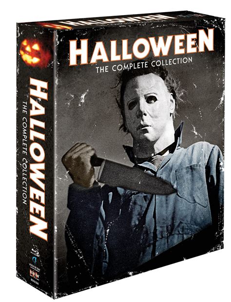 horrors  halloween halloween  complete collection blu ray art revealed