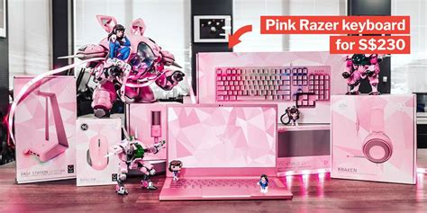 sakura pink razer laptops keyboards     theyre badass  boot