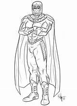 Magneto Astonishing Avengers Rogue sketch template