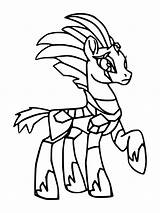 Coloring Tempest Mlp Tigrisor Scribblefun Animaatjes Kleurplaat Plansa Colorat Filmul Malvorlagen Gamesmylittlepony Ponies sketch template