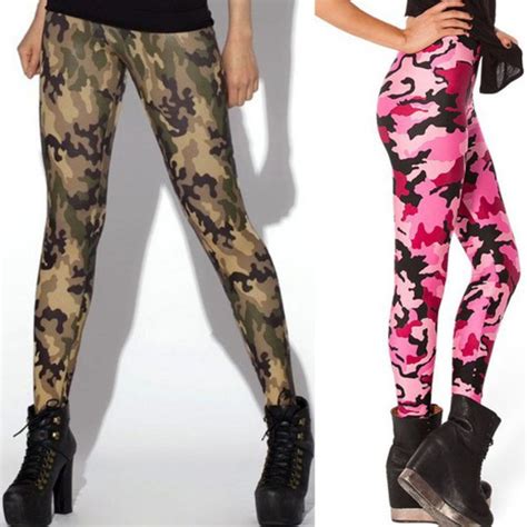 tights camouflage camouflage leggings casual fitness fitness