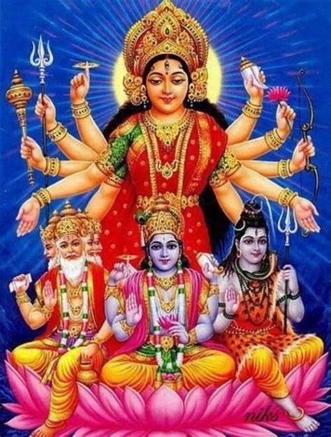 mother goddess   hindu trinity durga goddess hindu gods