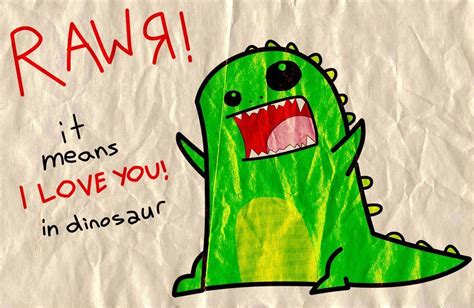 rawr means  love   dinosaur  cute valentine  geeky couples