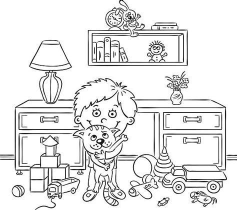messy room clip art vector images illustrations istock
