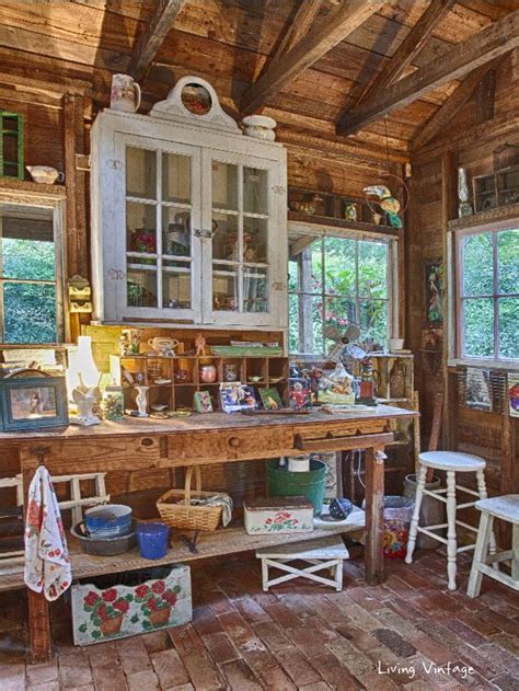 jennys garden shed revealed living vintage