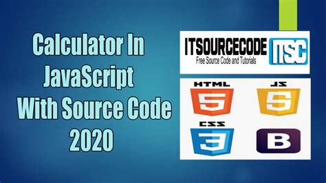 simple calculator  javascript source code