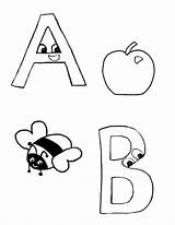 Coloring Alphabet Printable Pages Sheets Color Letter Visit sketch template