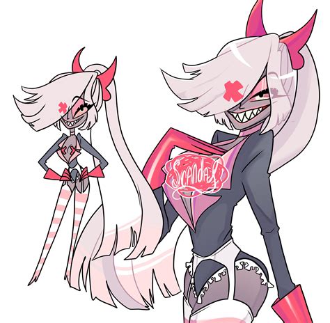 hazbin hotel swap au vaggie swapped  angel dust censored version scrolller