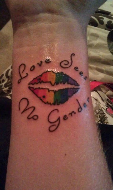 gay pride tattoos ideas  pinterest lgbt