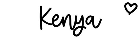 kenya  meaning origin variations