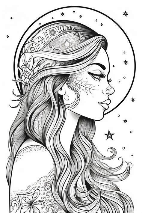 stress relieving majestic coloring pages  teens  printable