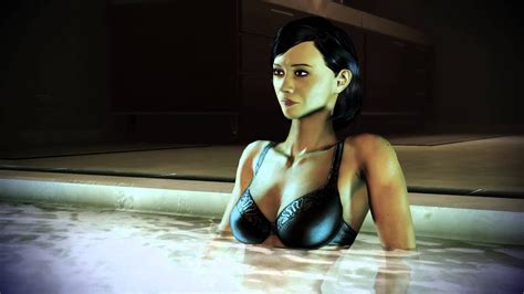 [mass Effect 3] [citadel] Traynor Romance Hot Tub Scene Both Endings