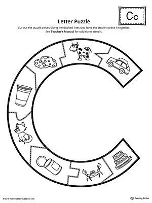 letter  puzzle printable letter  activities letter  worksheets