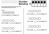 Bonds Number Combinations Coloring sketch template