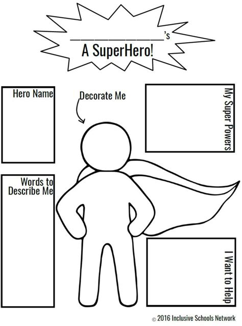 printable superhero worksheets