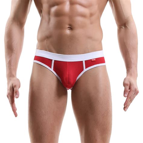 men s sexy underwear mesh after empty breathable comfort pants sexy
