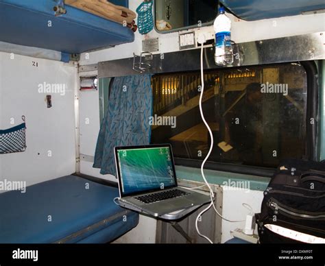 india rail travel  class  tier air conditioned  stock photo  alamy