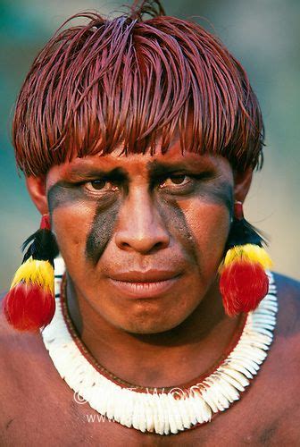 kuikuro man upper xingu brazil tribes of the world native people