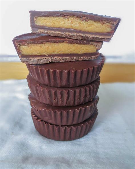 homemade reeses peanut butter cups sprinkle  sugar