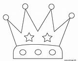 Couronne Freecoloring Crowns Imprimé sketch template