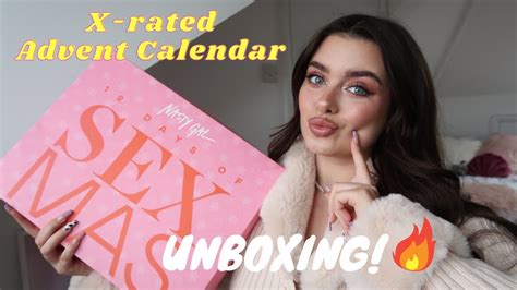 i brought a £50 sex advent calendar nasty gal unboxing nsfw it made