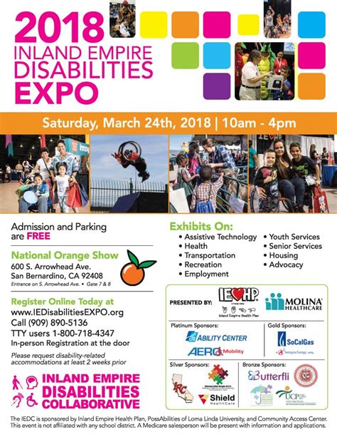 2018 inland empire disabilities expo inland regional center