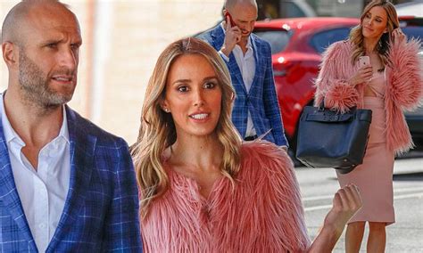 rebecca judd and husband chris out in melbourne daily mail online