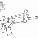 Launcher Weapon sketch template